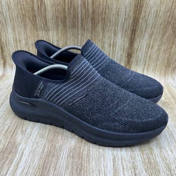 Skechers Arch Fit 2.0-Sultez Slip-Ins Men's Size 11.5 Waterproof Sneakers Shoes - Picture 1 of 10